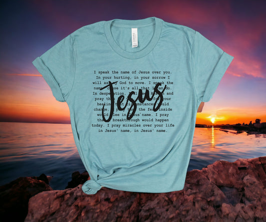 I Speak Jesus Graphic Tee